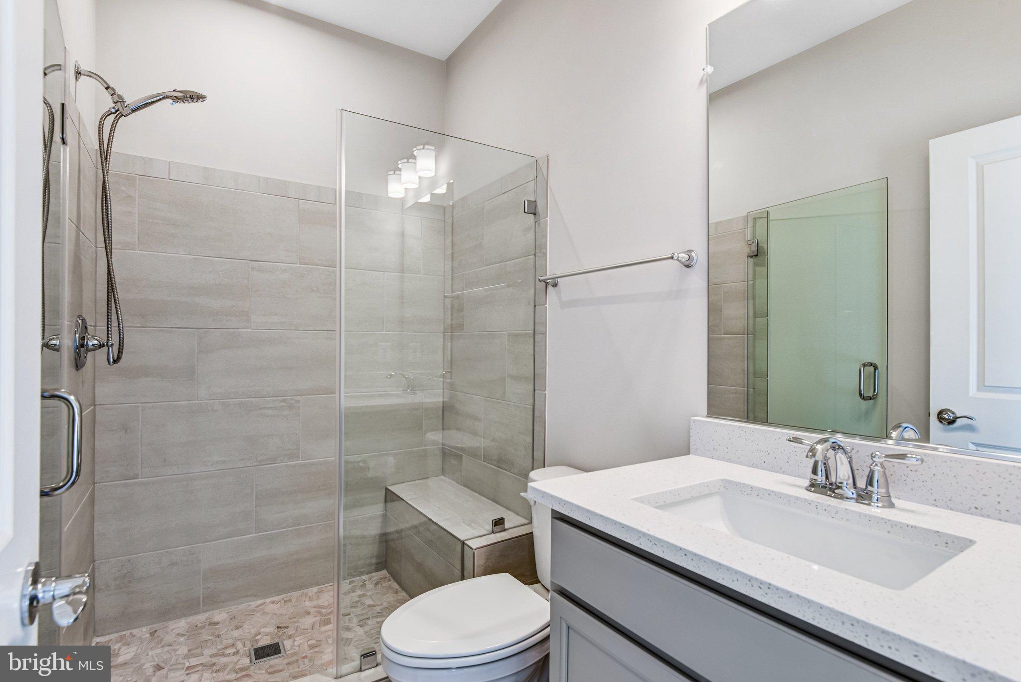 43199 Dogan Rdg Place Centreville, VA 20120 - Photo 50 of 86 Sleek modern bathroom with elegant finishes.
