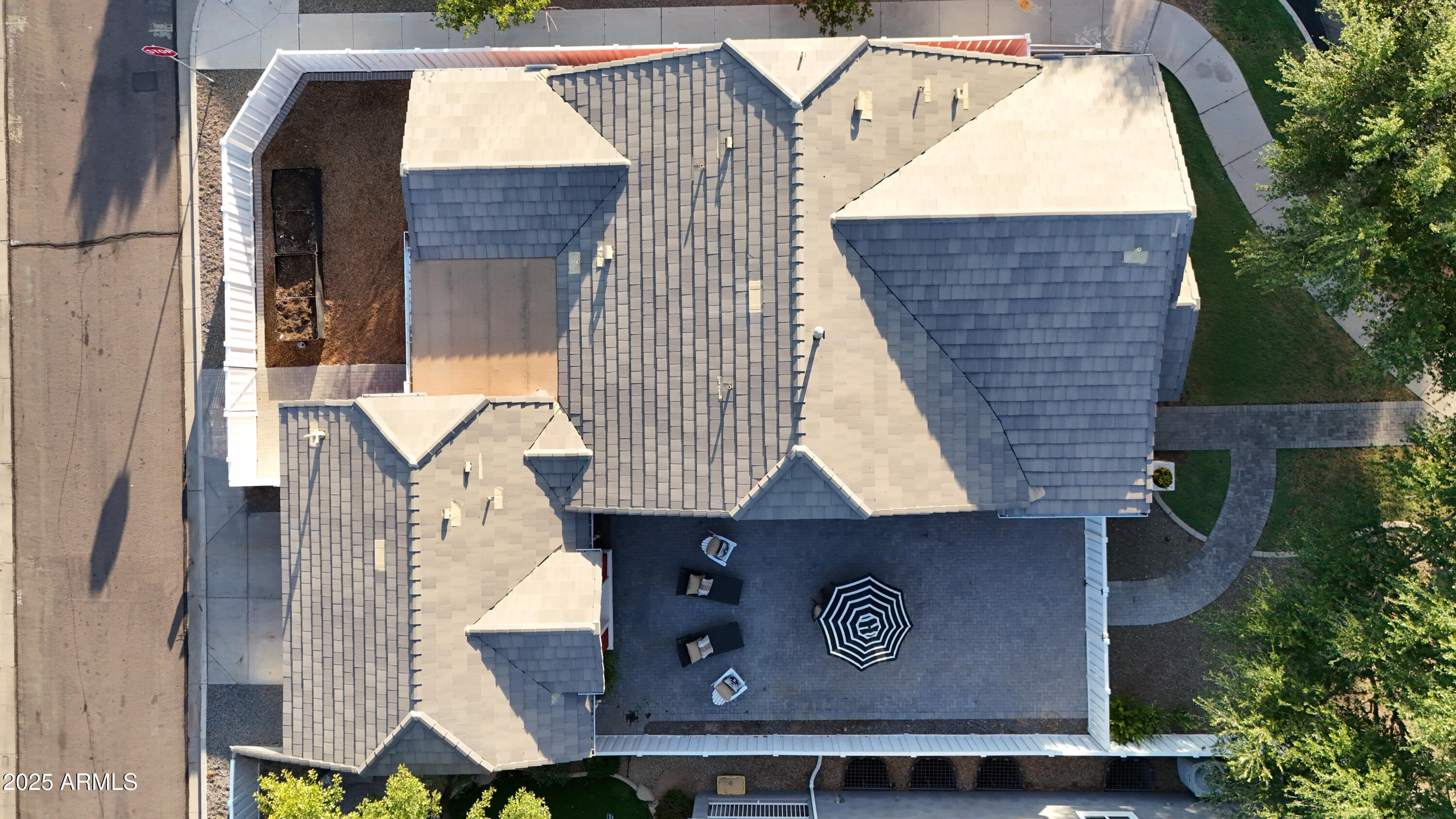 3059 East Agritopia Loop North Gilbert, AZ 85296 - Photo 62 of 85 an aerial view of house with yard