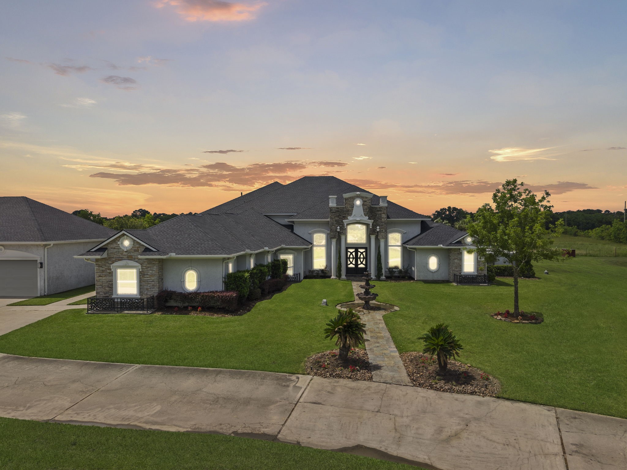 18732 Kz Road Cypress, TX 77433 - Photo 1 of 49 Escape the noise! This breathtaking custom estate offers over 11 acres of unrestricted land to live, breathe, and dream.