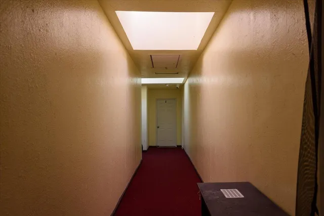 a view of water heater room