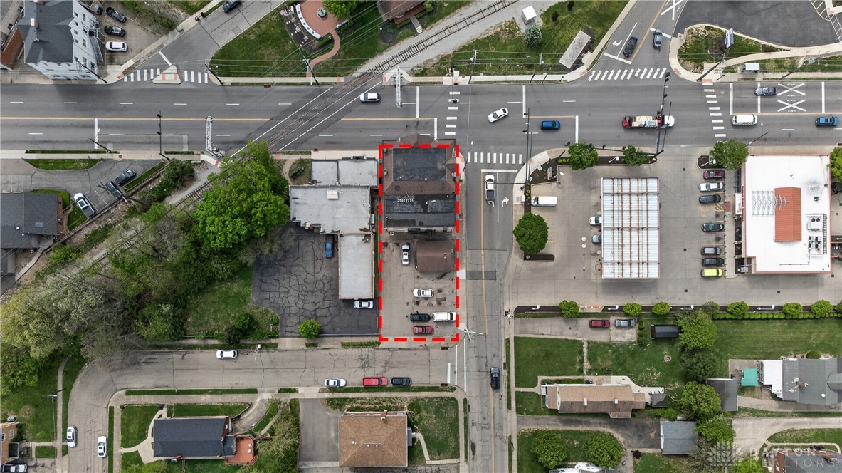 7045-7049 Montgomery Road Cincinnati, OH 45236 - Photo 5 of 68 This overhead shot reveals the expansive property and its convenient access to main roads.