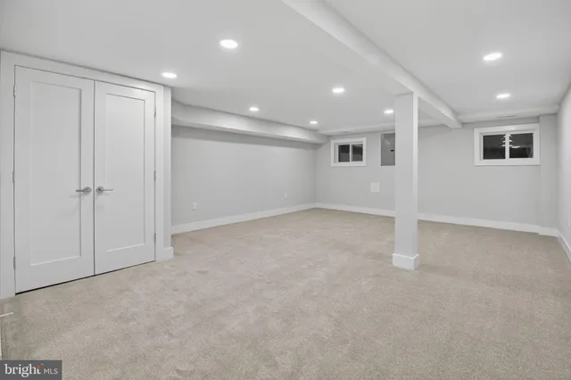 a view of empty room