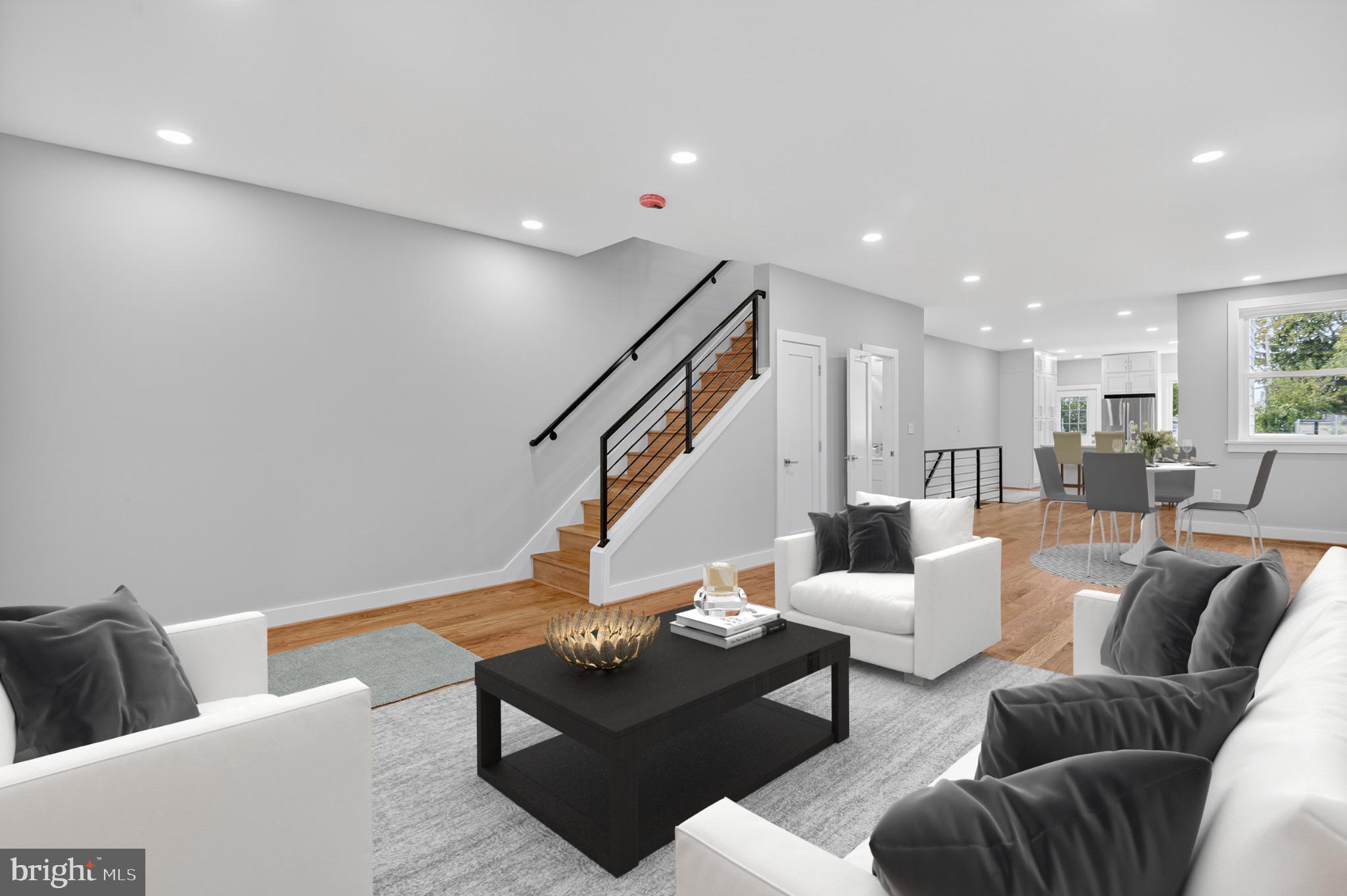 3712 13th Street Northwest Washington, DC 20010 - Photo 3 of 35 Modern elegance in a bright, open space.