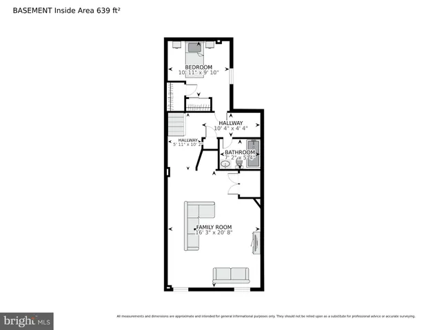 a picture of a room with a door