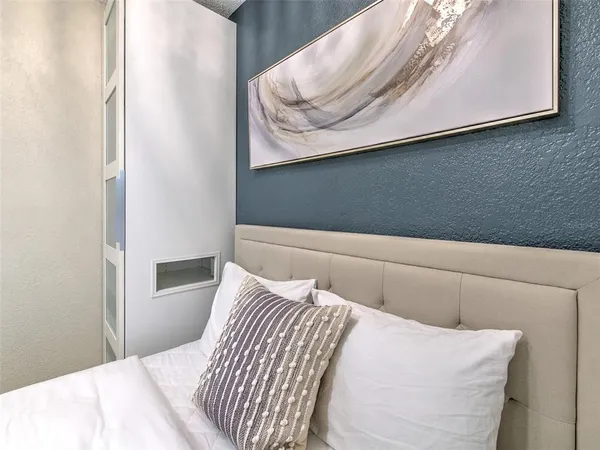 a view of a lake with a big yard