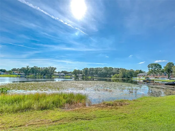 a view of a golf course