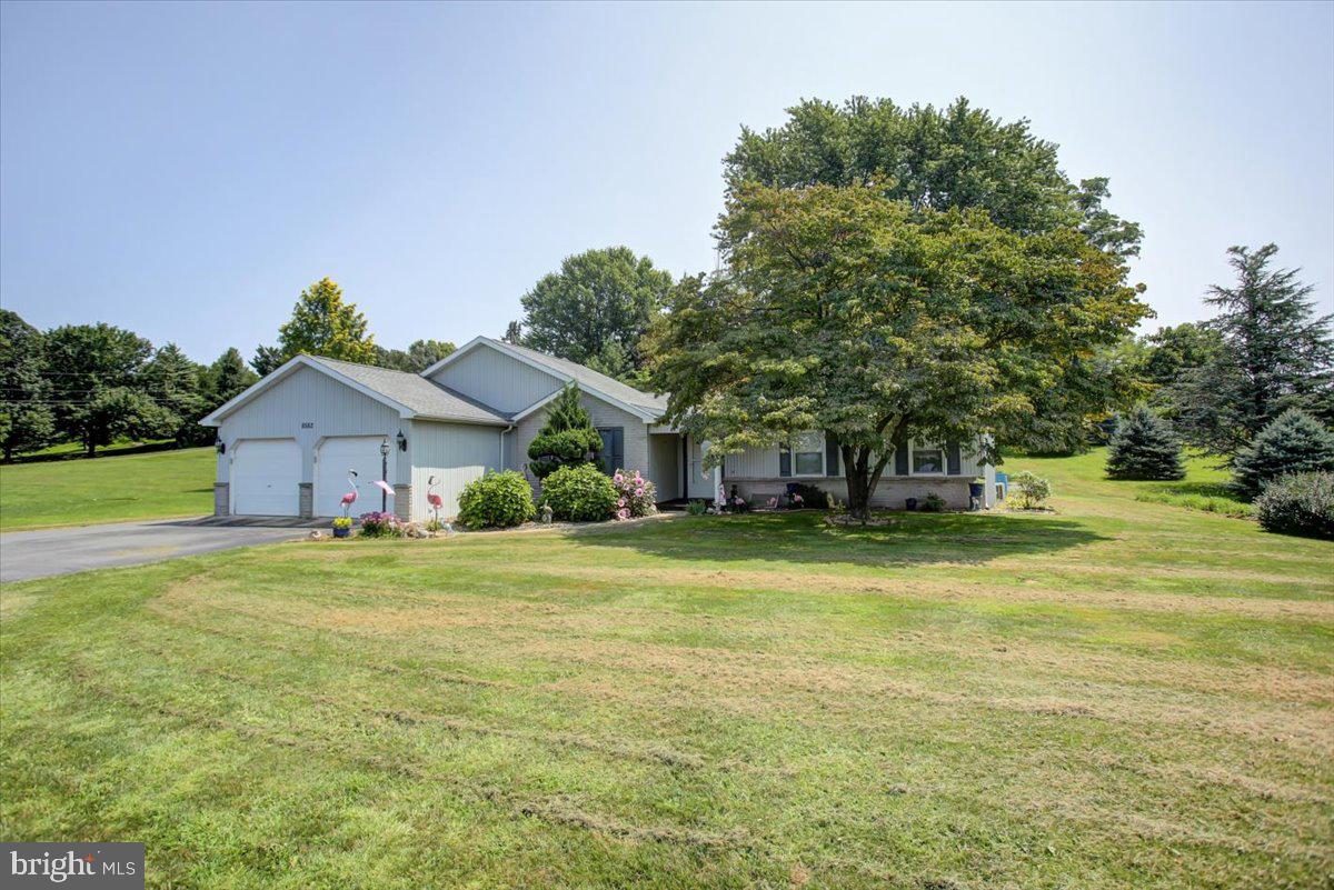 8582 Rice Road Shippensburg, PA 17257 - Photo 19 of 41 a front view of house with yard and green space