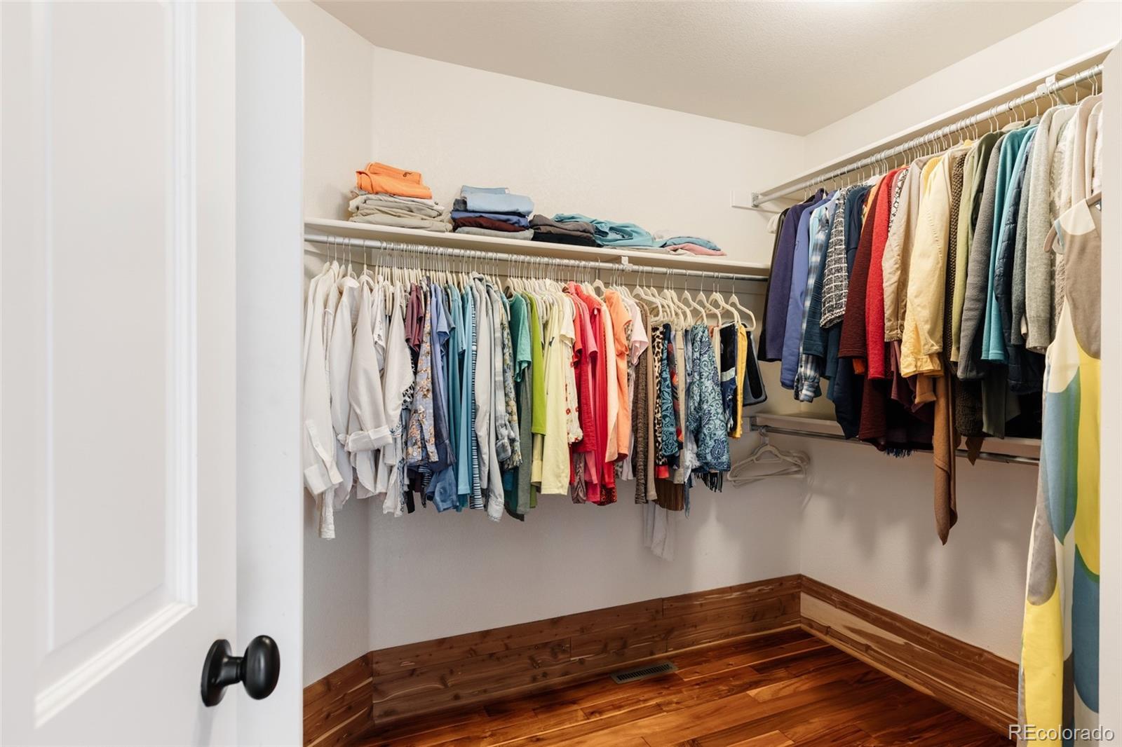1347 Pine View Road Golden, CO 80403 - Photo 22 of 50 a view of walk in closet with clothes