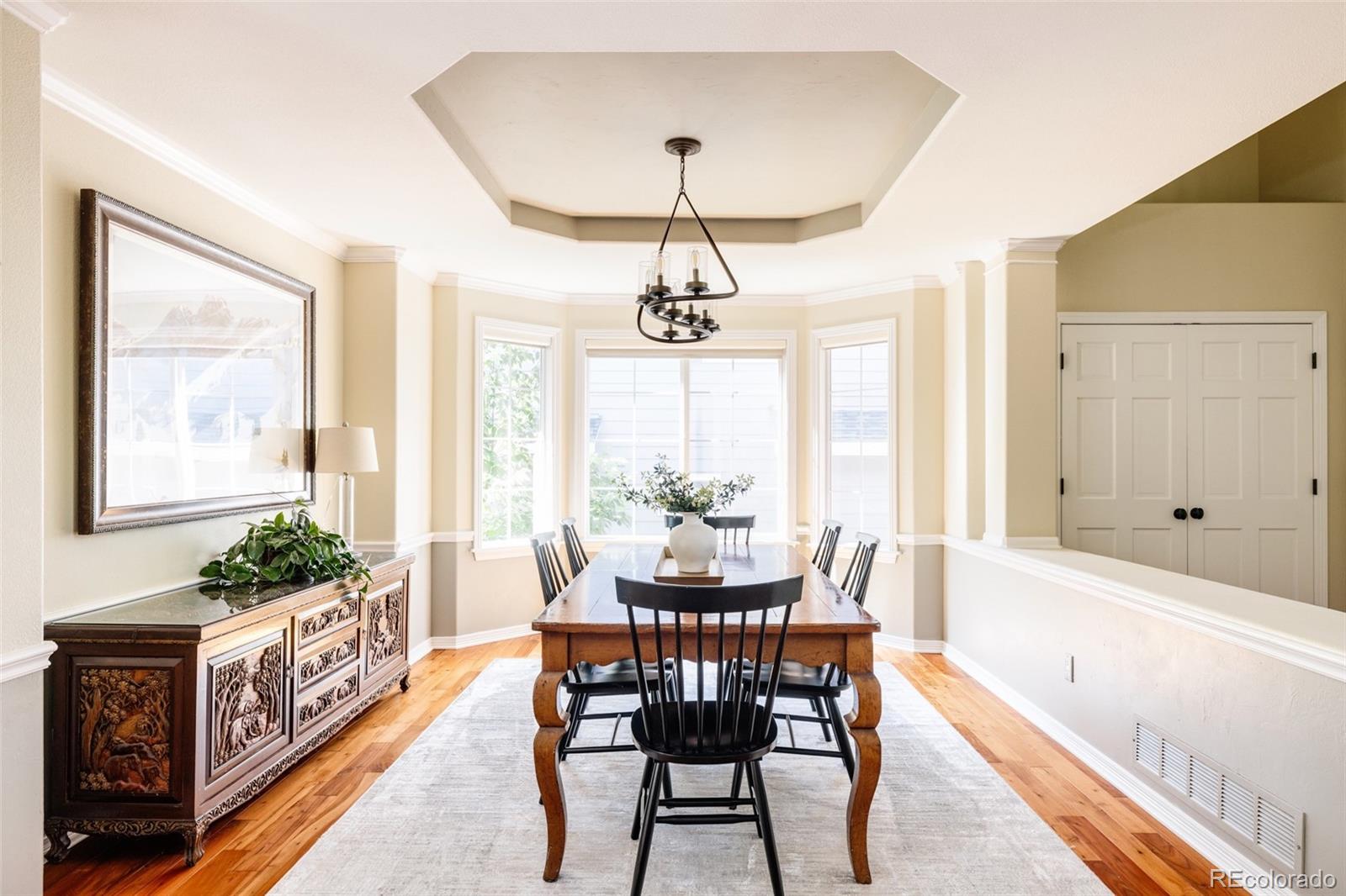 1347 Pine View Road Golden, CO 80403 - Photo 10 of 50 a dining room with furniture and window