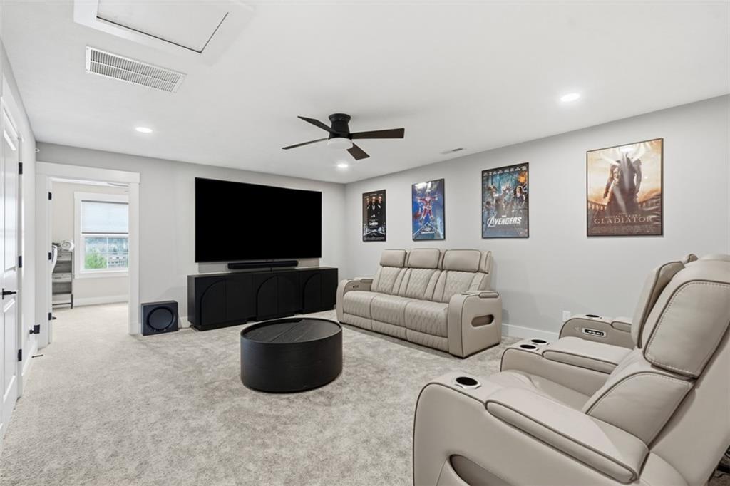 146 Enclave Drive Mars, PA 16046 - Photo 20 of 48 a living room with furniture and a flat screen tv