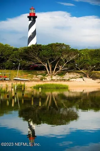 a backyard of a house with a yard and lake view