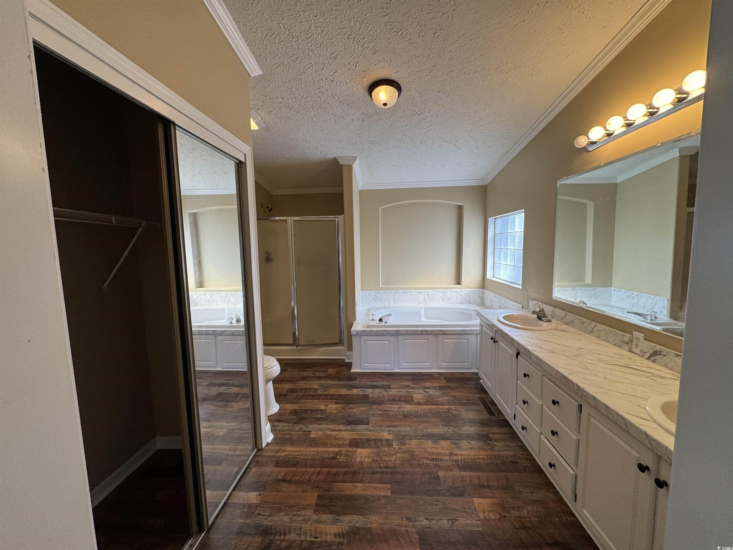 4092 Still Pond Road Conway, SC 29526 - Photo 19 of 39 Full bathroom with wood-type flooring, ornamental