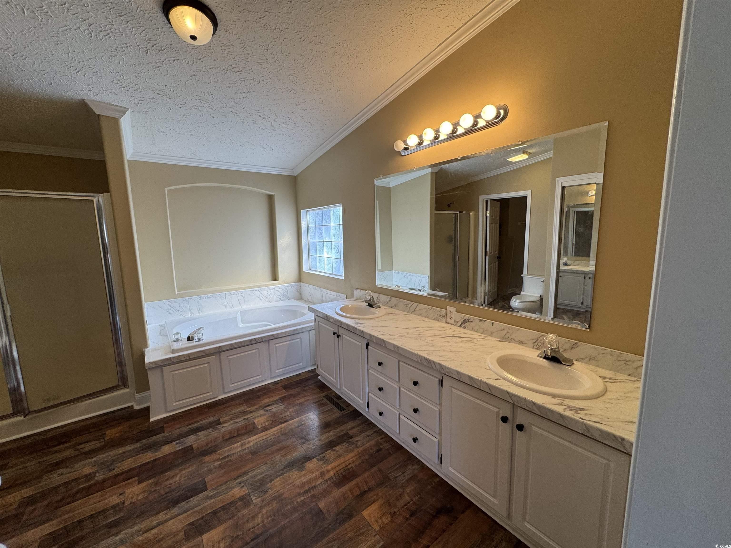 4092 Still Pond Road Conway, SC 29526 - Photo 21 of 39 Full bathroom featuring toilet, wood-type flooring