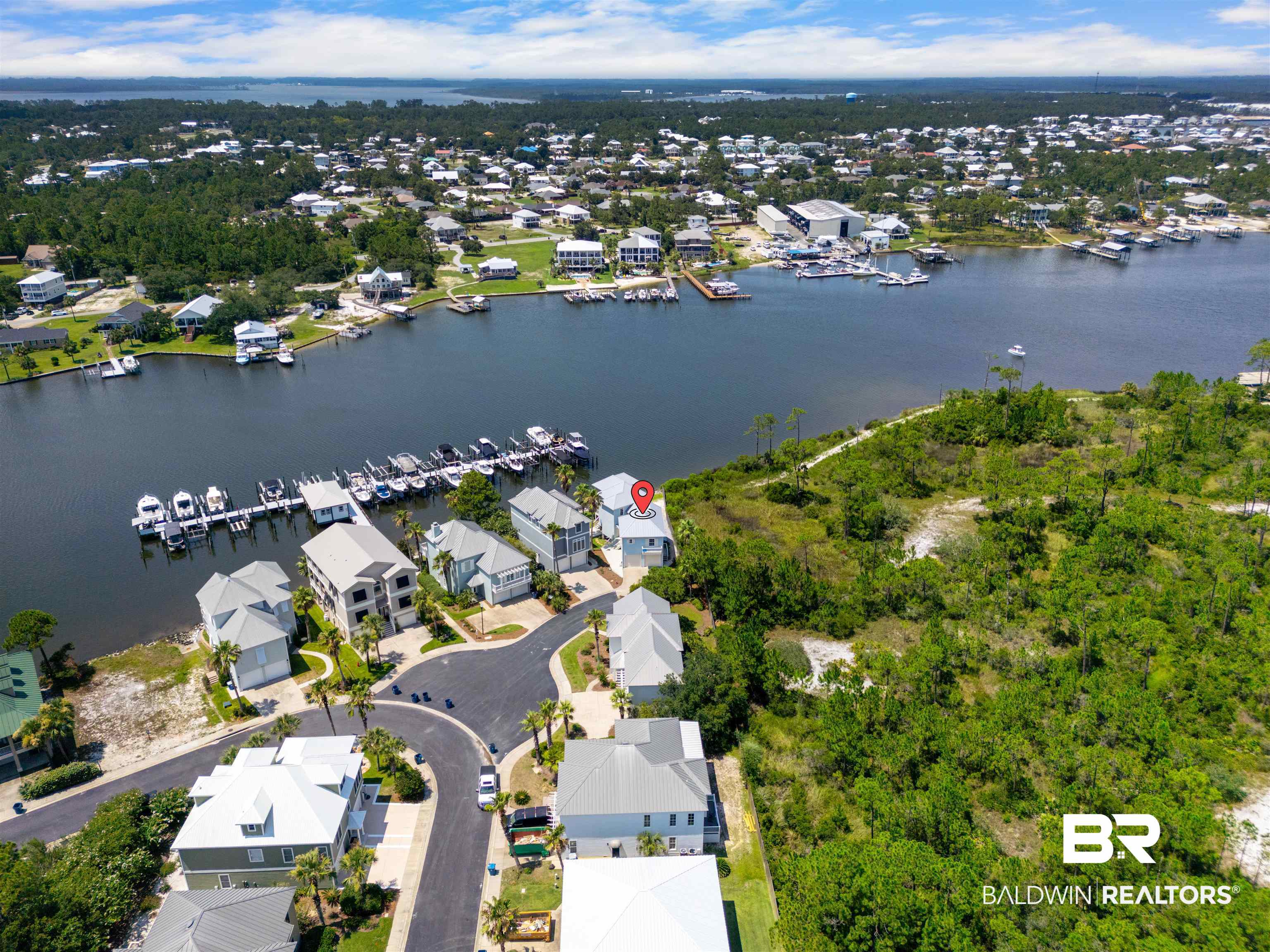 3434 Mariner Circle Orange Beach, AL 36561 - Photo 5 of 38 Birds eye view of property with a water view