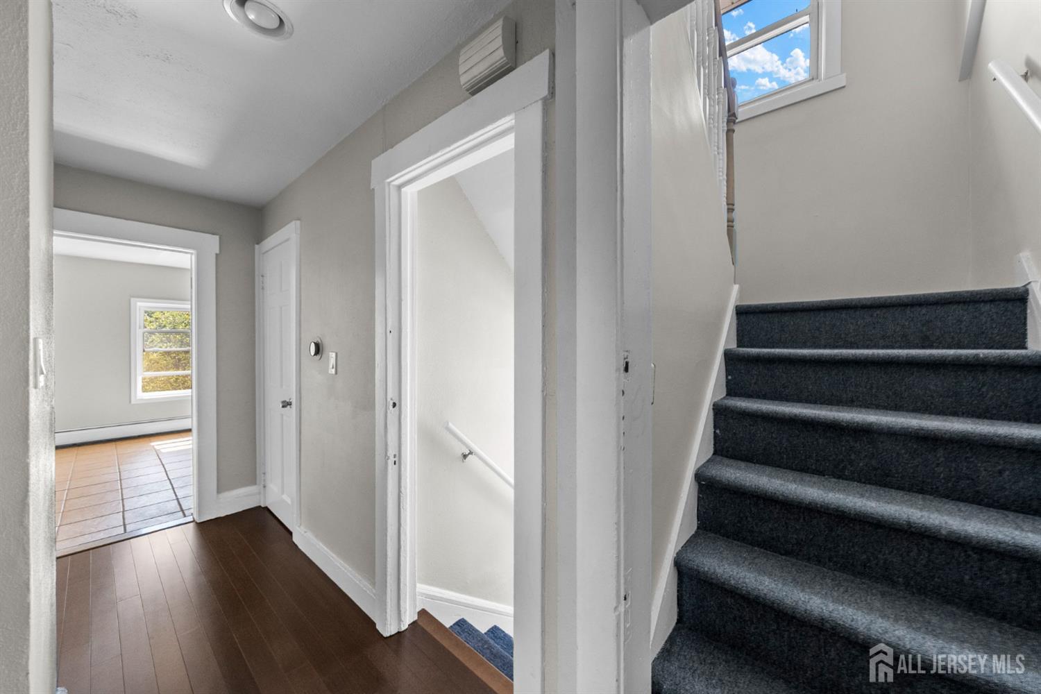 1237 South 10th Street South Plainfield, NJ 07080 - Photo 17 of 23 a view of entryway with wooden floor