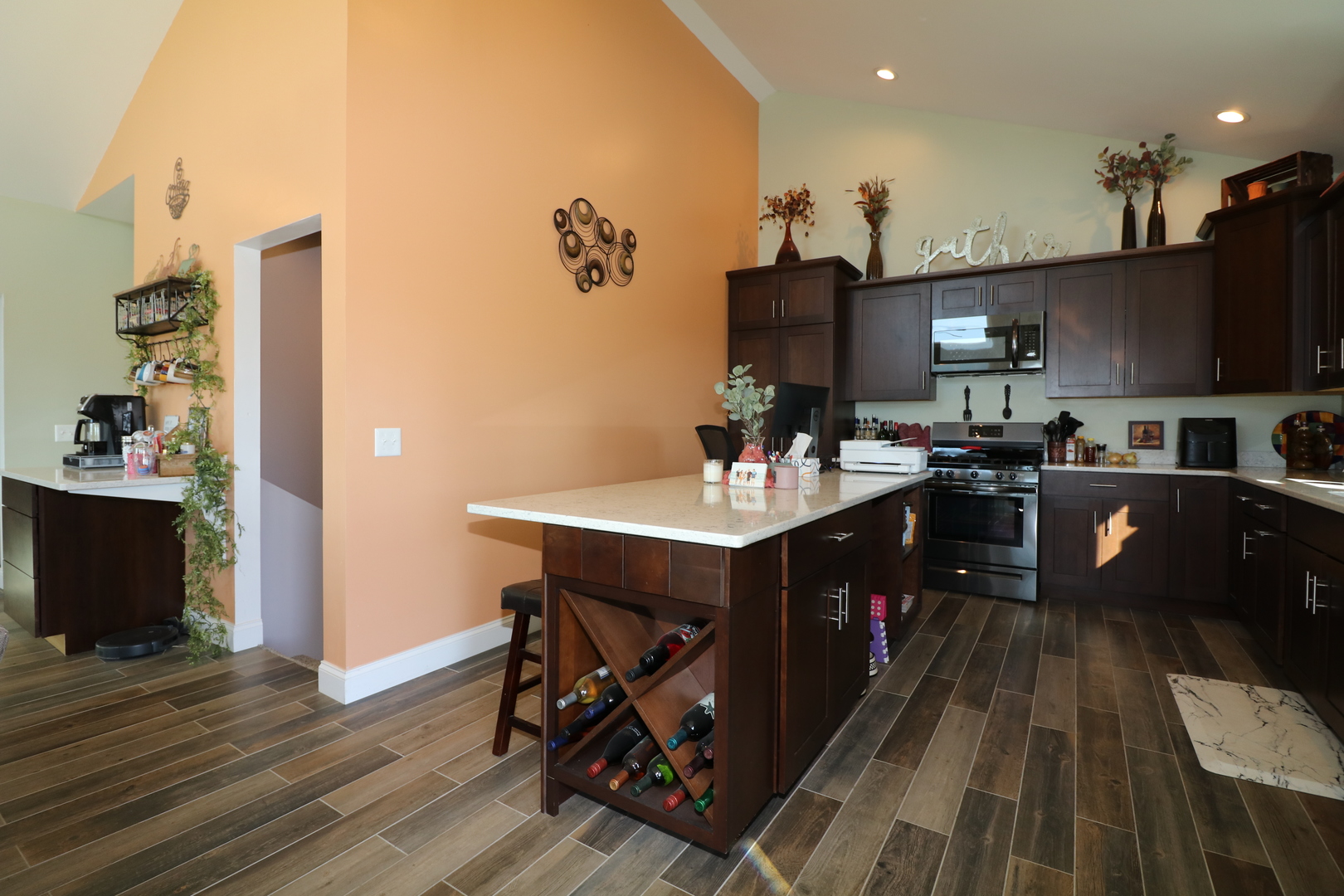 10865 Lake Road Dewitt, IL 61735 - Photo 5 of 35 a kitchen with a sink appliances and cabinets