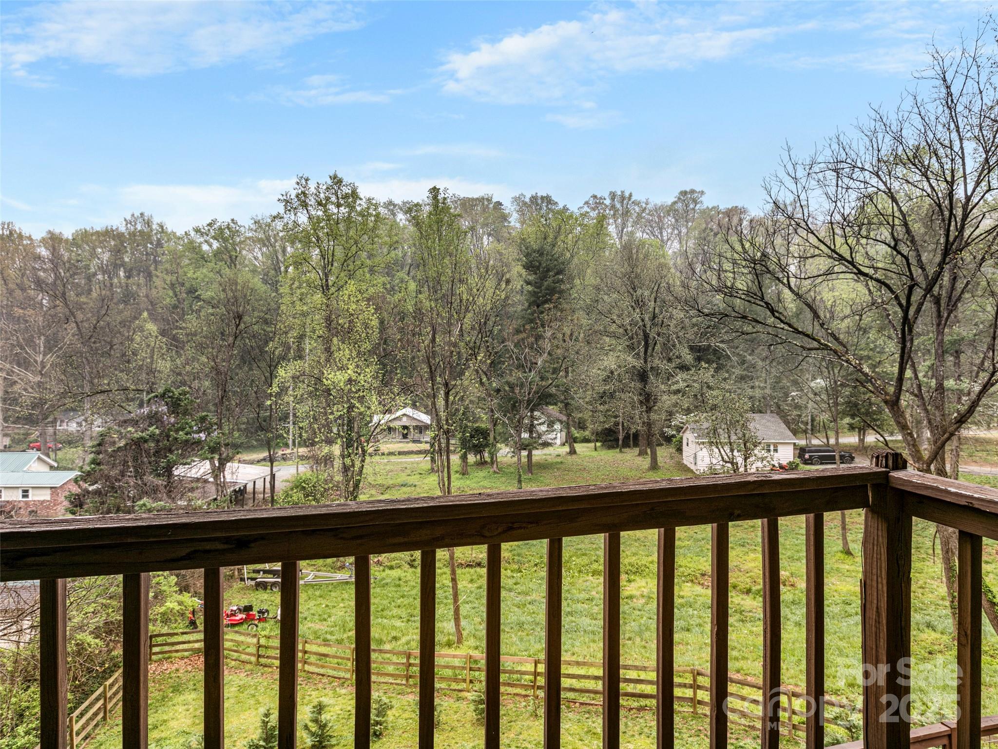 373 Vineyard Road Tryon, NC 28782 - Photo 26 of 46 a view of a balcony with outdoor space