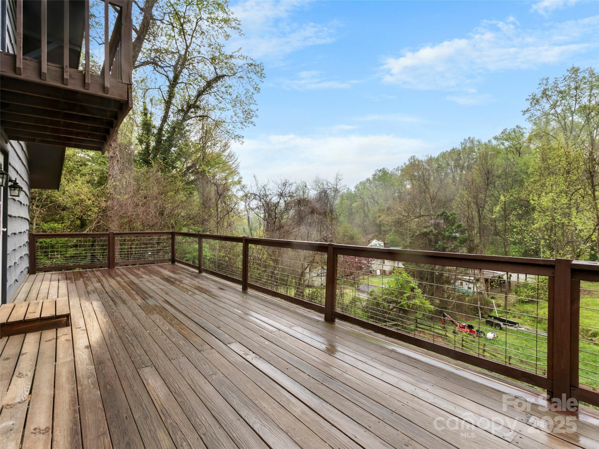 373 Vineyard Road Tryon, NC 28782 - Photo 35 of 46 a view of mountain with wooden deck