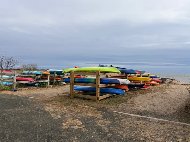 a view of a car is parked in a parking lot