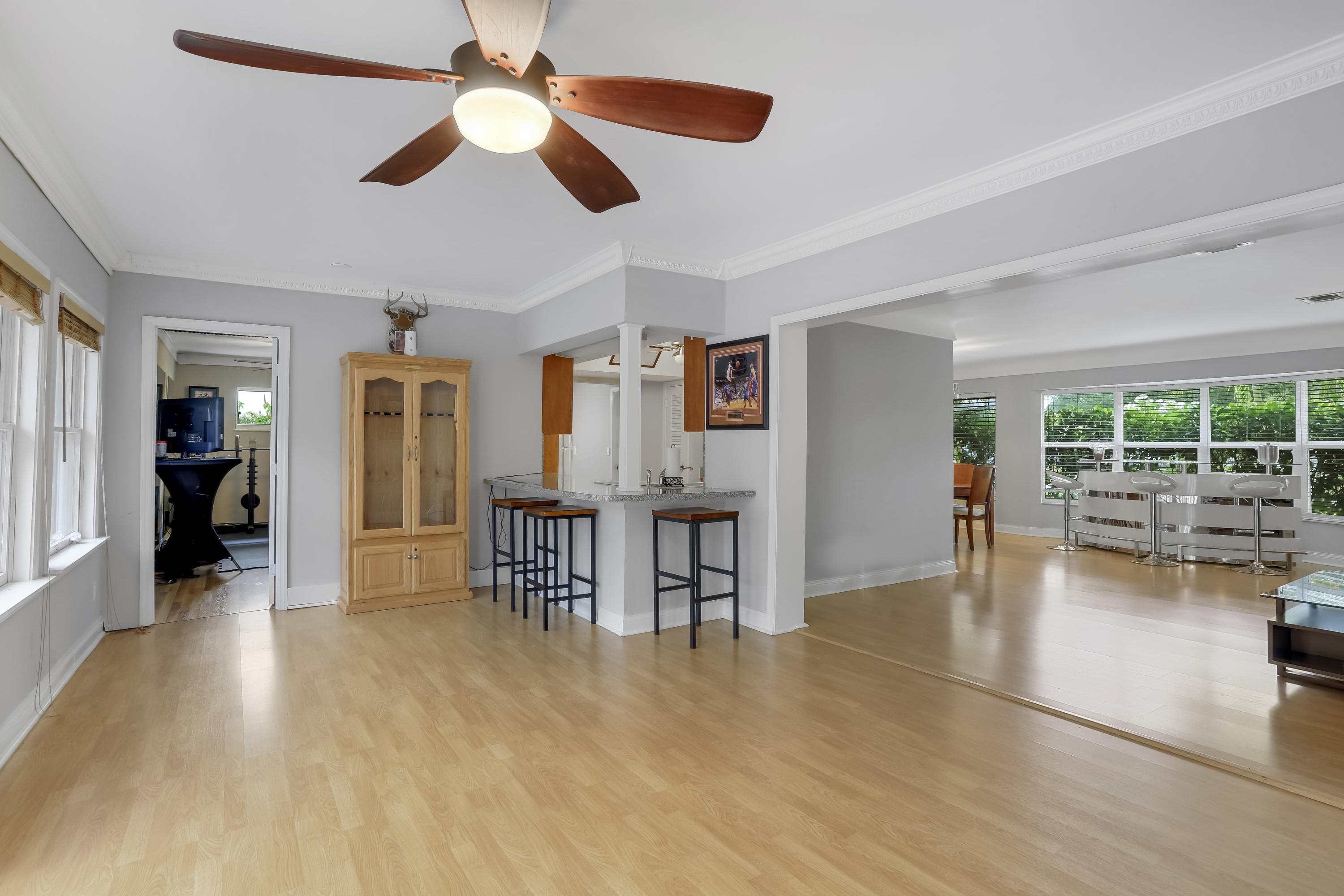 1346 Northwest 4th Street Boca Raton, FL 33486 - Photo 10 of 33 a view of a livingroom with furniture window and wooden floor