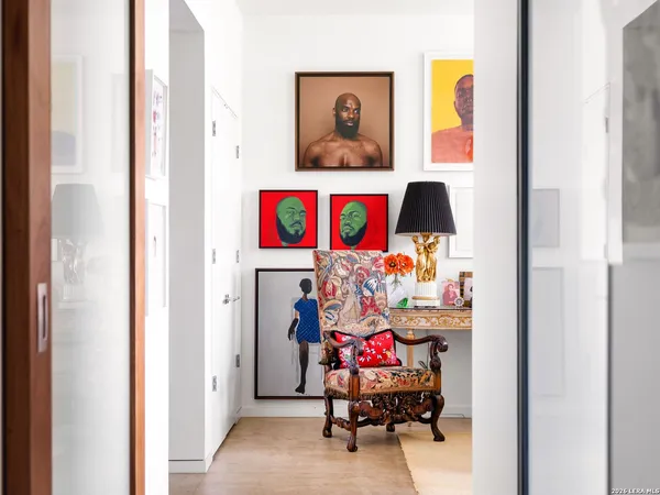 a view of play room with musical instruments