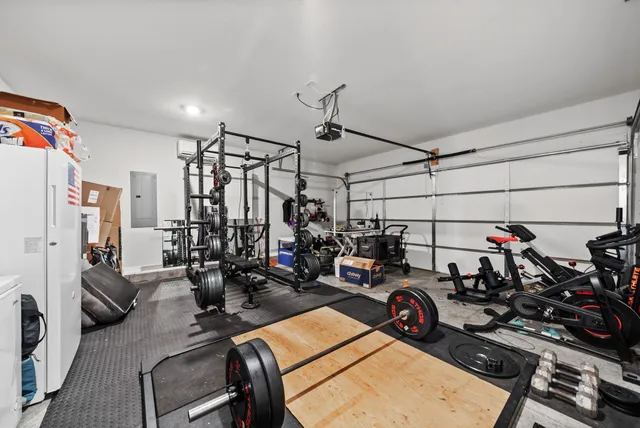 a view of washer and dryer in a utility room