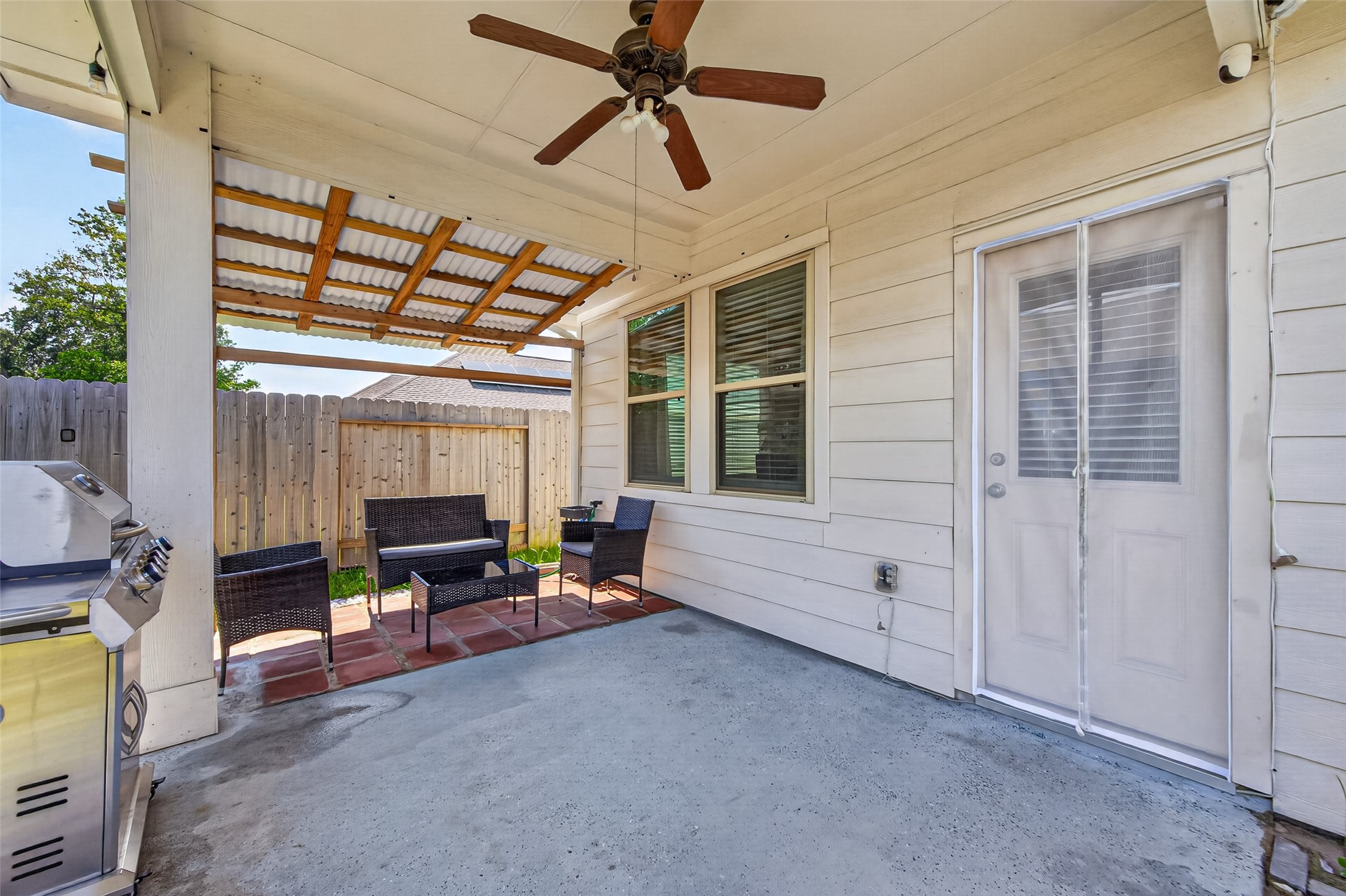 22409 Kinley Street New Caney, TX 77357 - Photo 42 of 46 a view of work space with furniture and windows