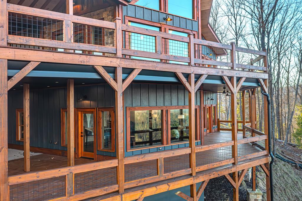 470 Skylight Drive Blue Ridge, GA 30513 - Photo 46 of 83 a view of a building with a window and balcony