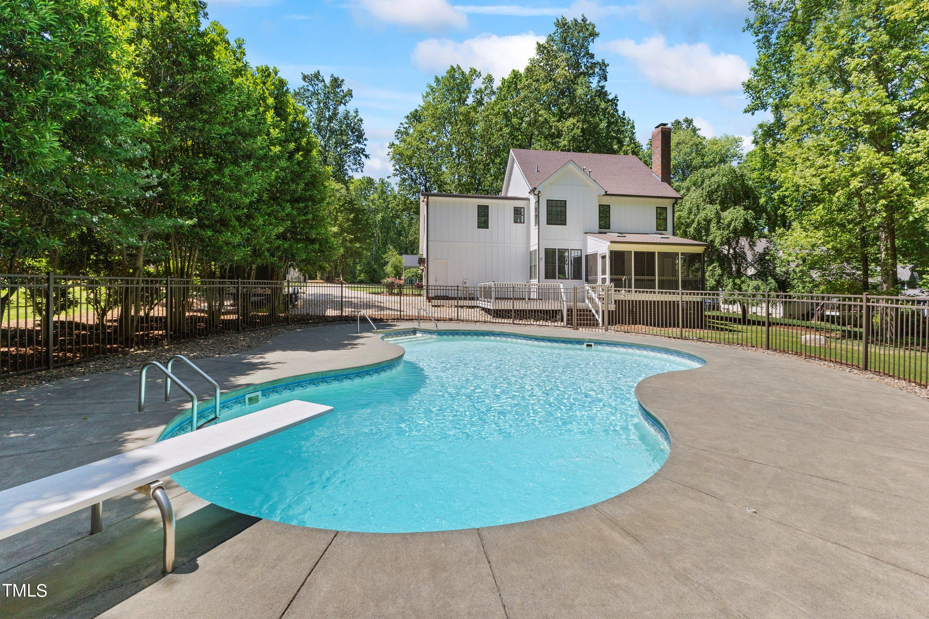 7408 Lakefall Drive Wake Forest, NC 27587 - Photo 53 of 65 an aerial view of a house with a yard and lake view
