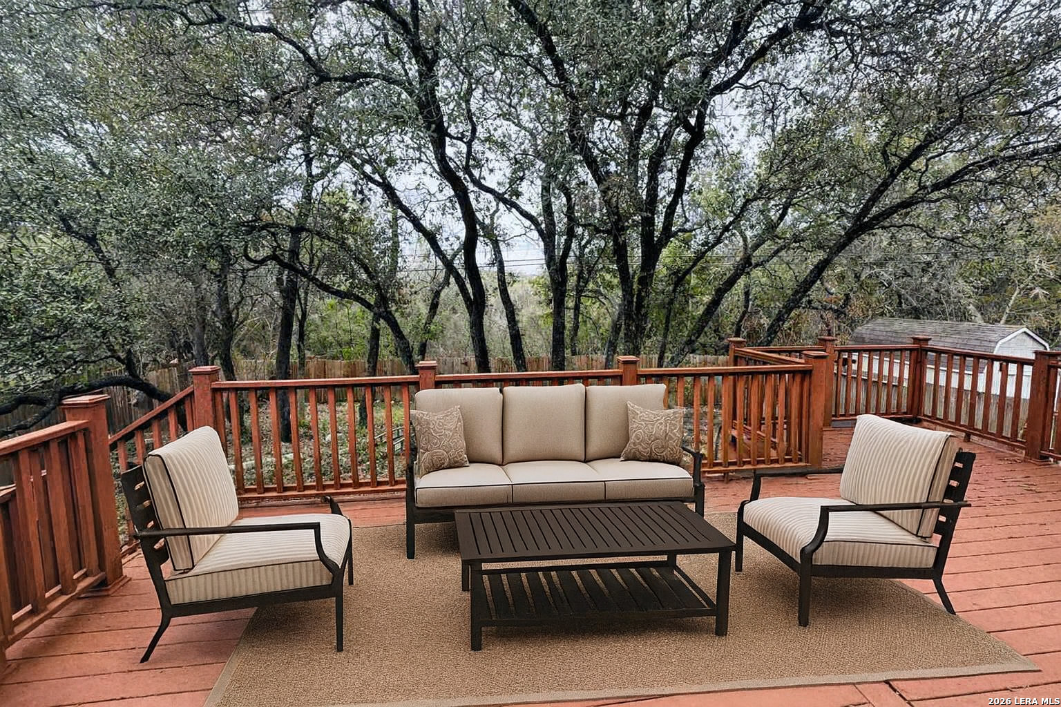15603 Luna Ridge Helotes, TX 78023 - Photo 13 of 24 a view of a two chairs in the roof deck