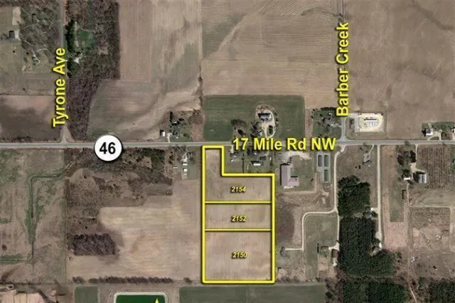 $110,000 | 2154 17 Mile Road, Unit PARCEL A, Kent City, MI 49330
