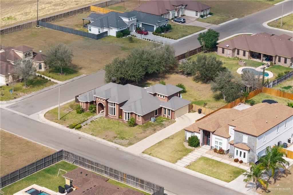 1502 Eucalyptus Street Weslaco, TX 78599 - Photo 23 of 24 an aerial view of residential houses with outdoor space