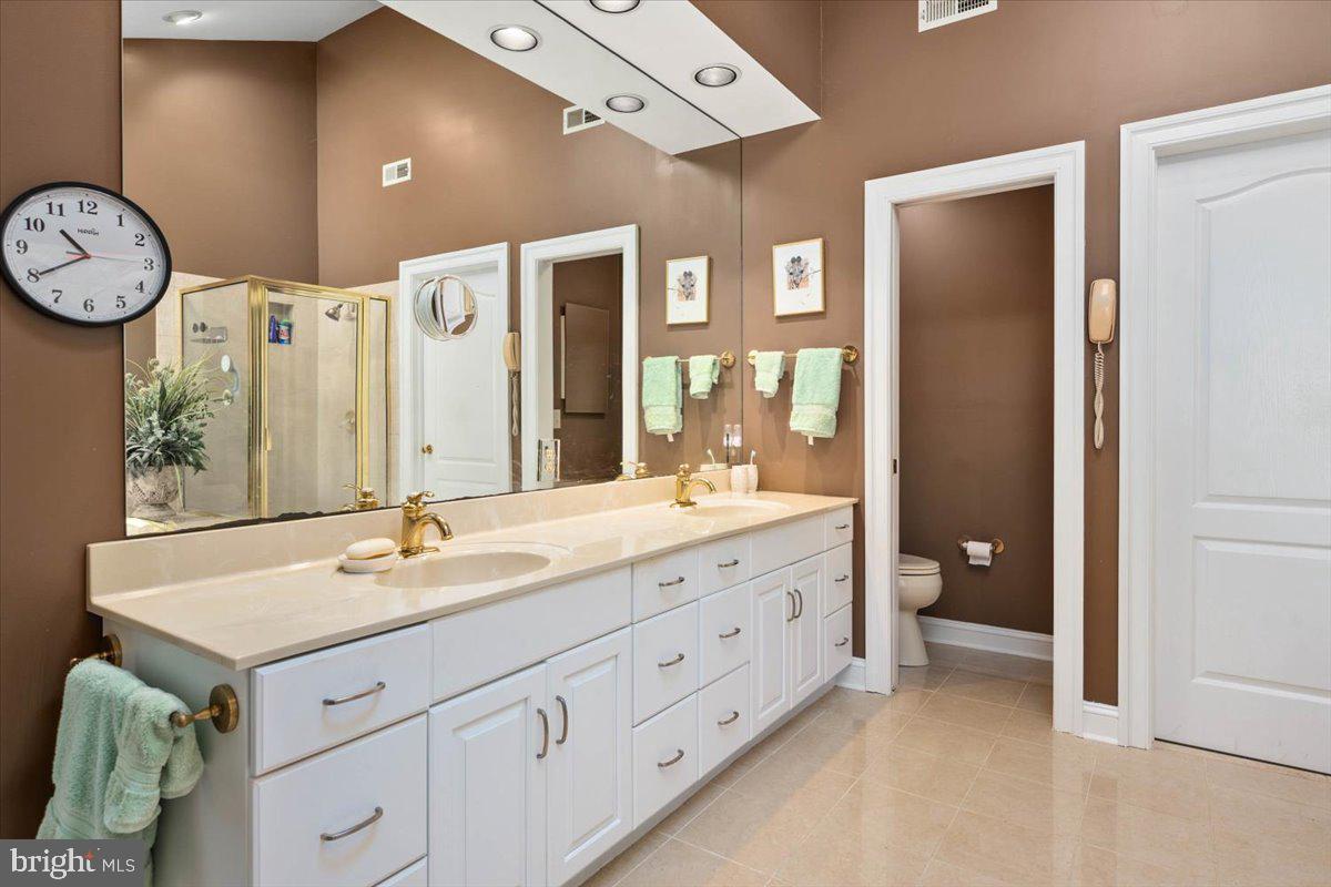 1102 Riverside Drive Salisbury, MD 21801 - Photo 68 of 112 Double Bowl Vanity and Pocket Door to Water Closet