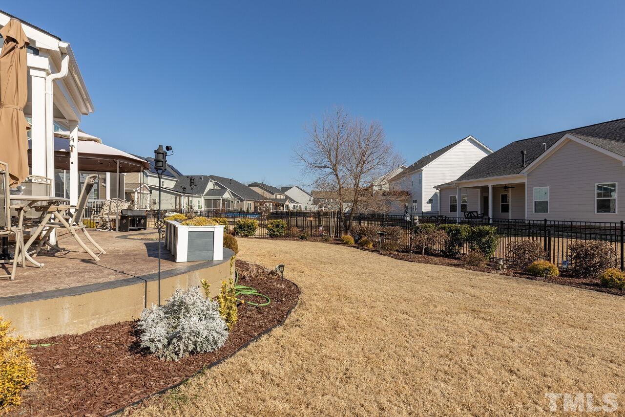 3508 Jones Lake Road Fuquay-Varina, NC 27526 - Photo 30 of 41 a view of a house with snow on roof and sitting area