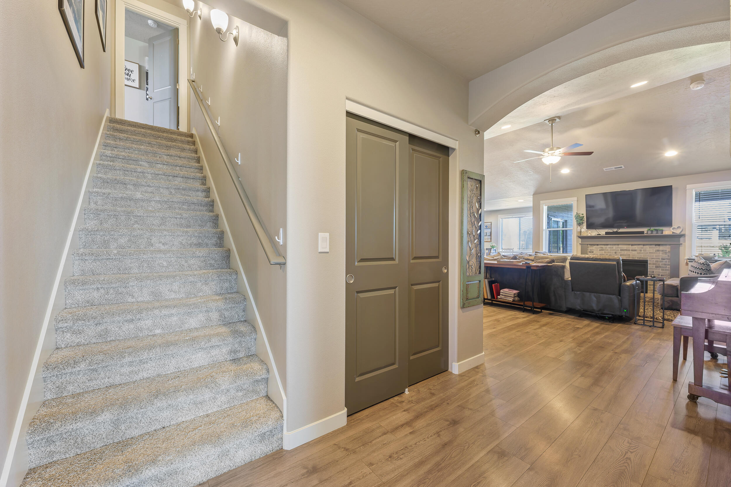 3370 Northwest 15th Street Redmond, OR 97756 - Photo 2 of 27 a view of entryway with livingroom and furniture