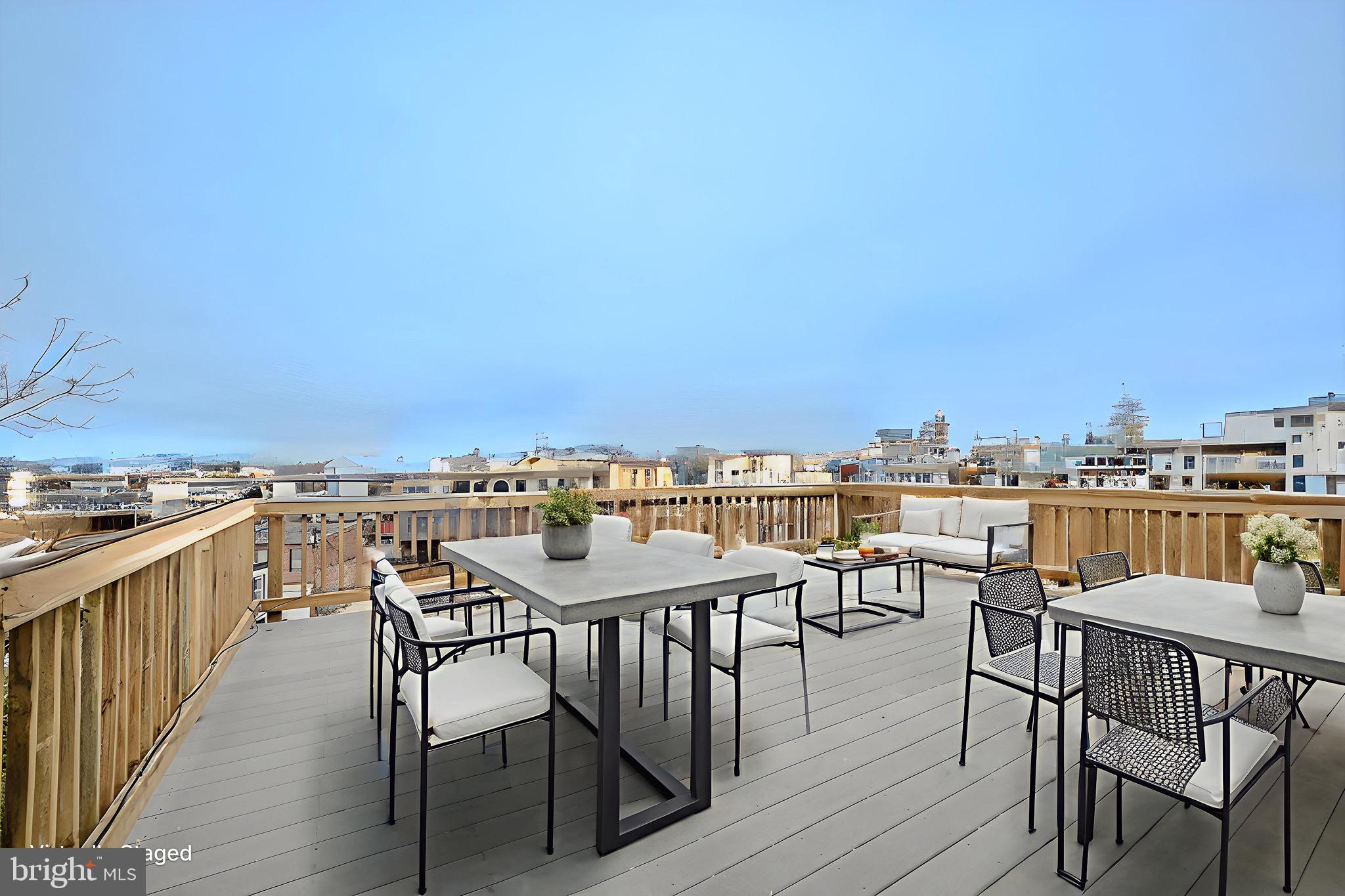 1328 Maryland Avenue Northeast, Unit 3 Washington, DC 20002 - Photo 14 of 20 Roof top deck