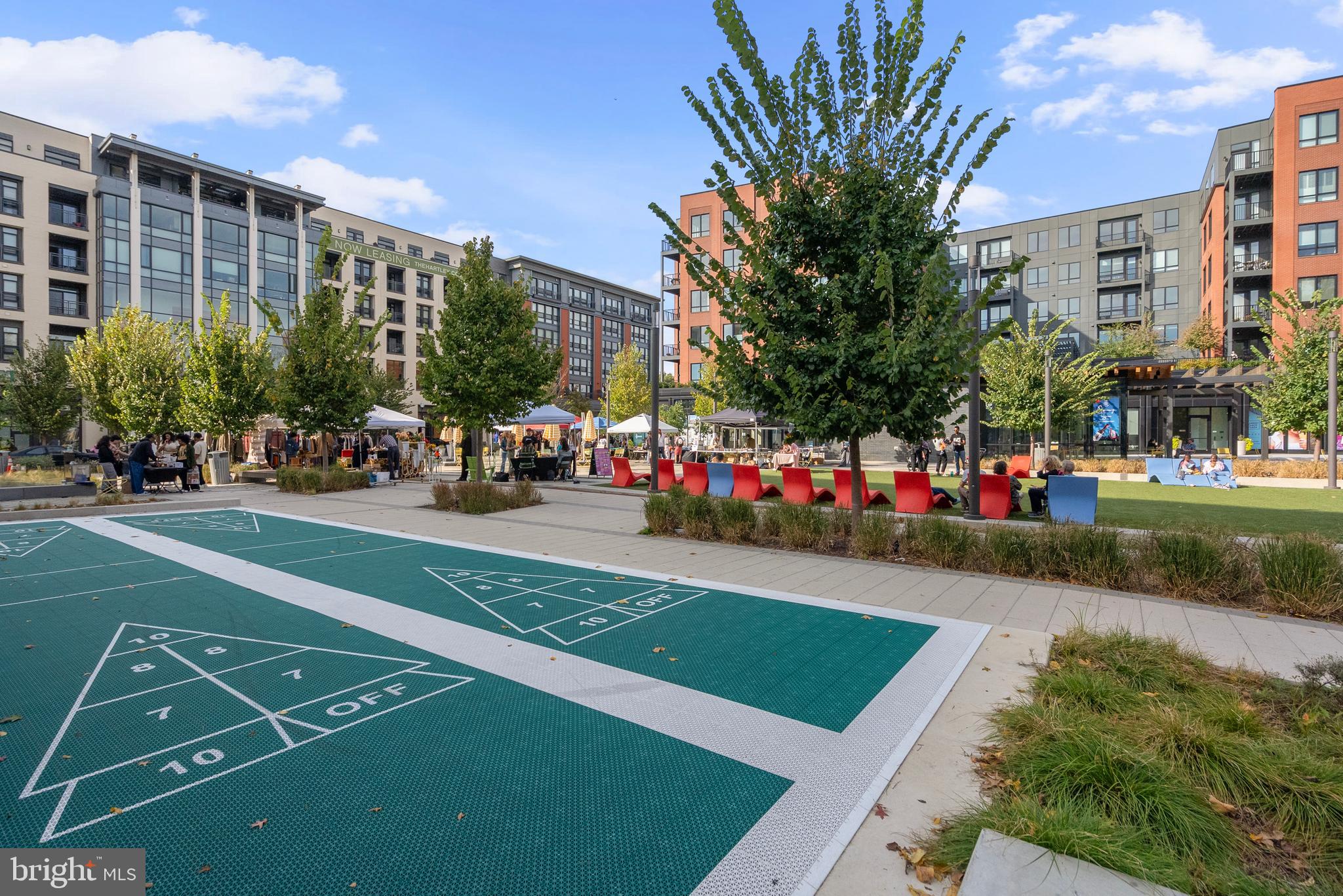 7175 12th Street Northwest, Unit 214 Washington, DC 20012 - Photo 46 of 49 a view of a street with a cars park