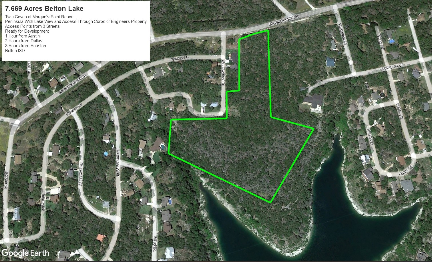 Tbd Morgan's Point Road Belton, TX 76513 - Photo 2 of 13