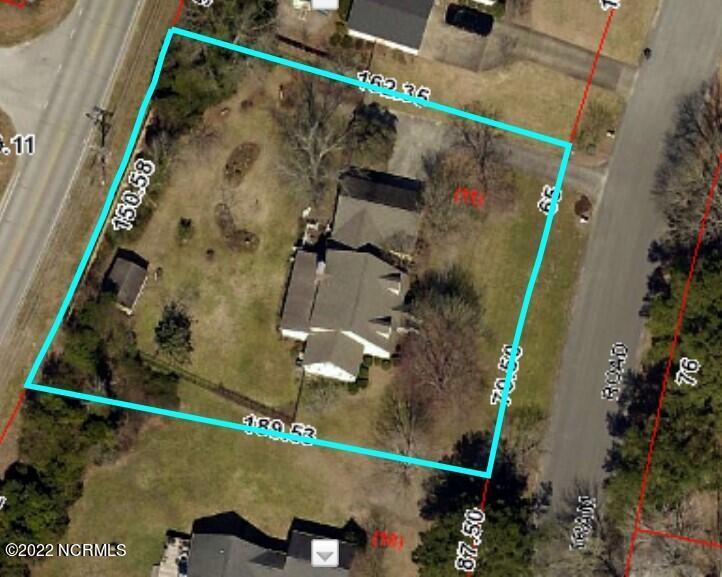 2416 Tram Road New Bern, NC 28562 - Photo 3 of 30 2416 Tram Rd- GIS Map