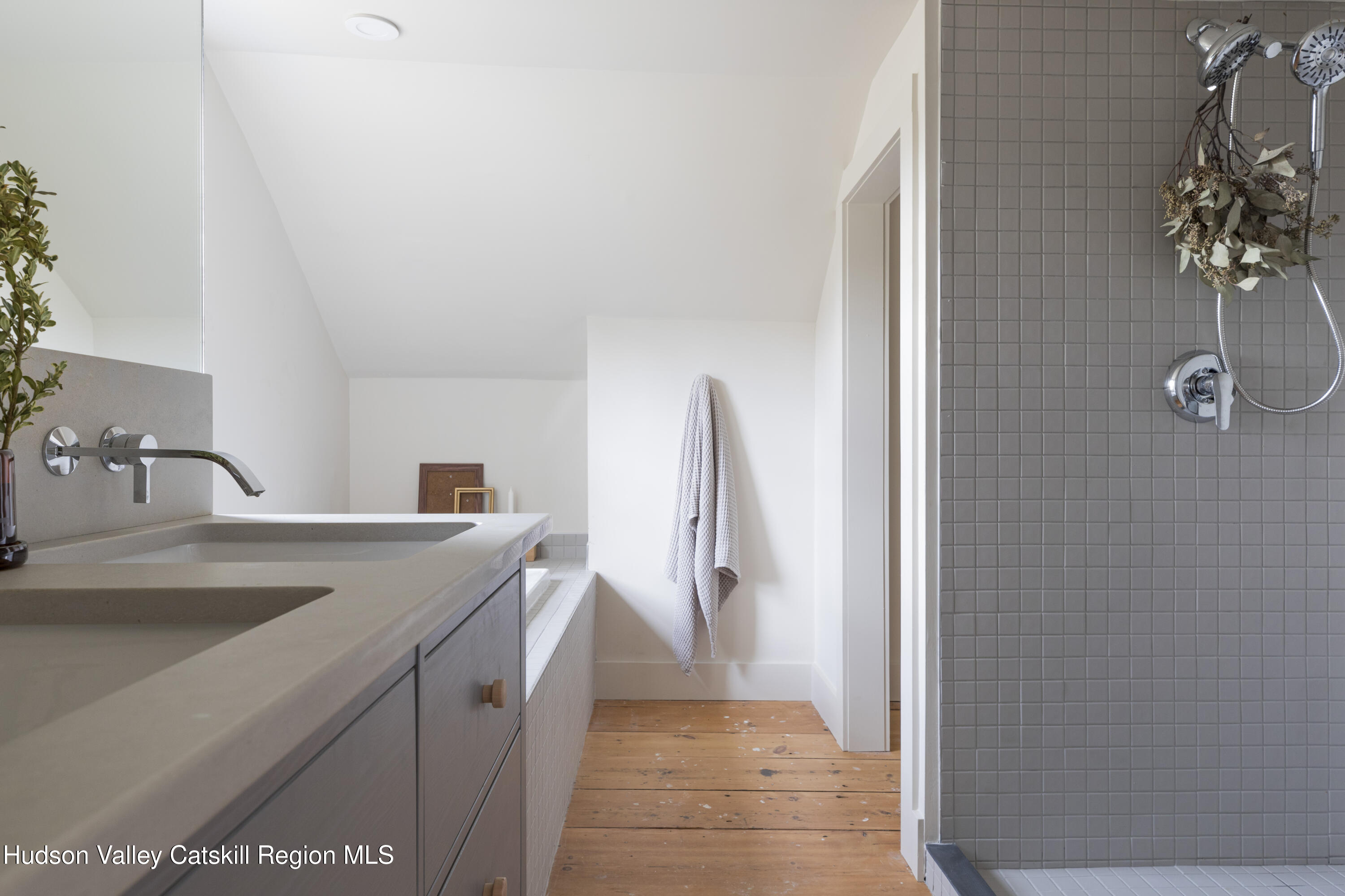 857 Flats Road Athens, NY 12015 - Photo 27 of 30 a view of a bathroom sink and a mirror