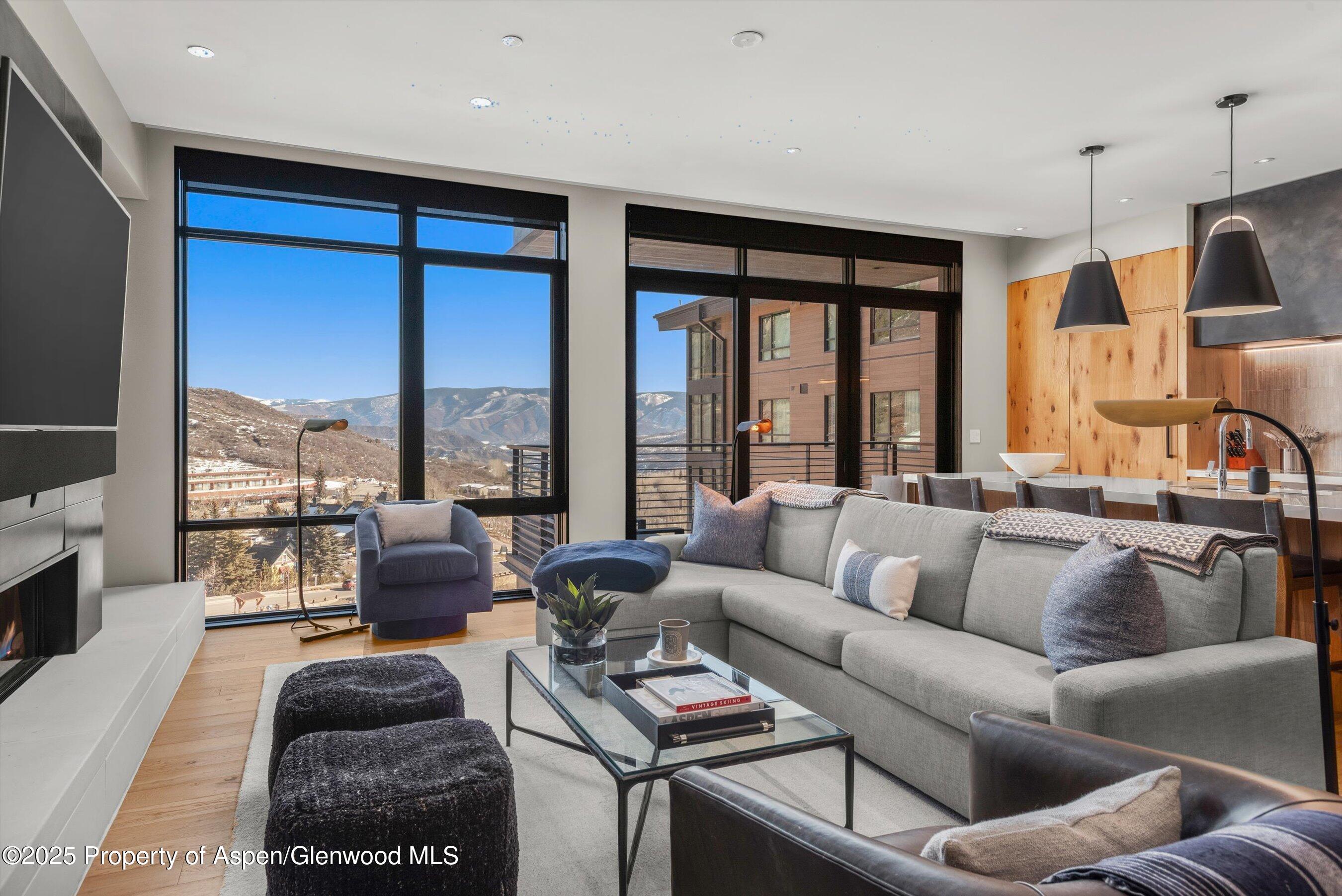 77 Wood Road, Unit 503EAST Snowmass Village, CO 81615 - Photo 2 of 20 Living Room Mountain View