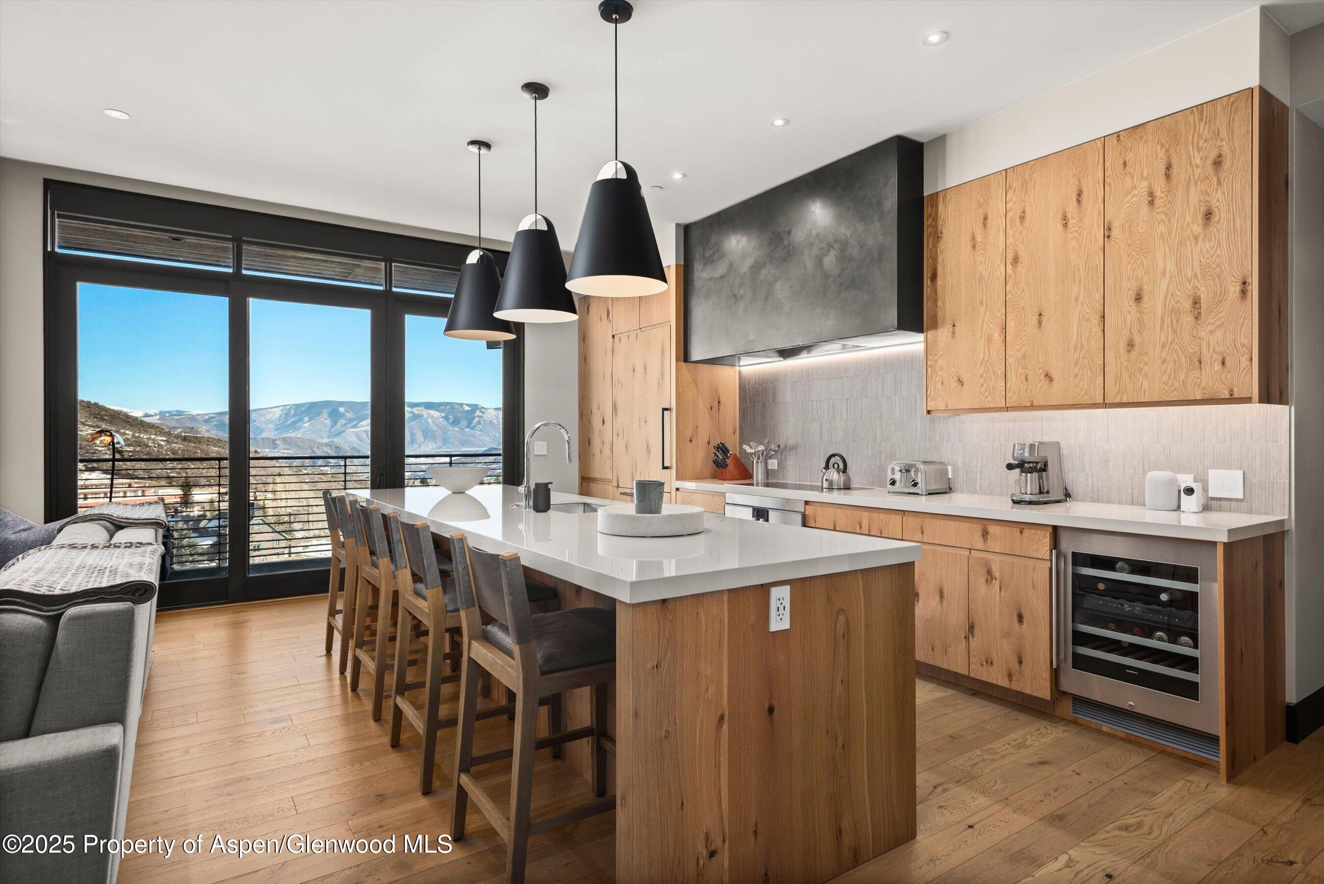 77 Wood Road, Unit 503EAST Snowmass Village, CO 81615 - Photo 5 of 20 Kitchen and Mountain View