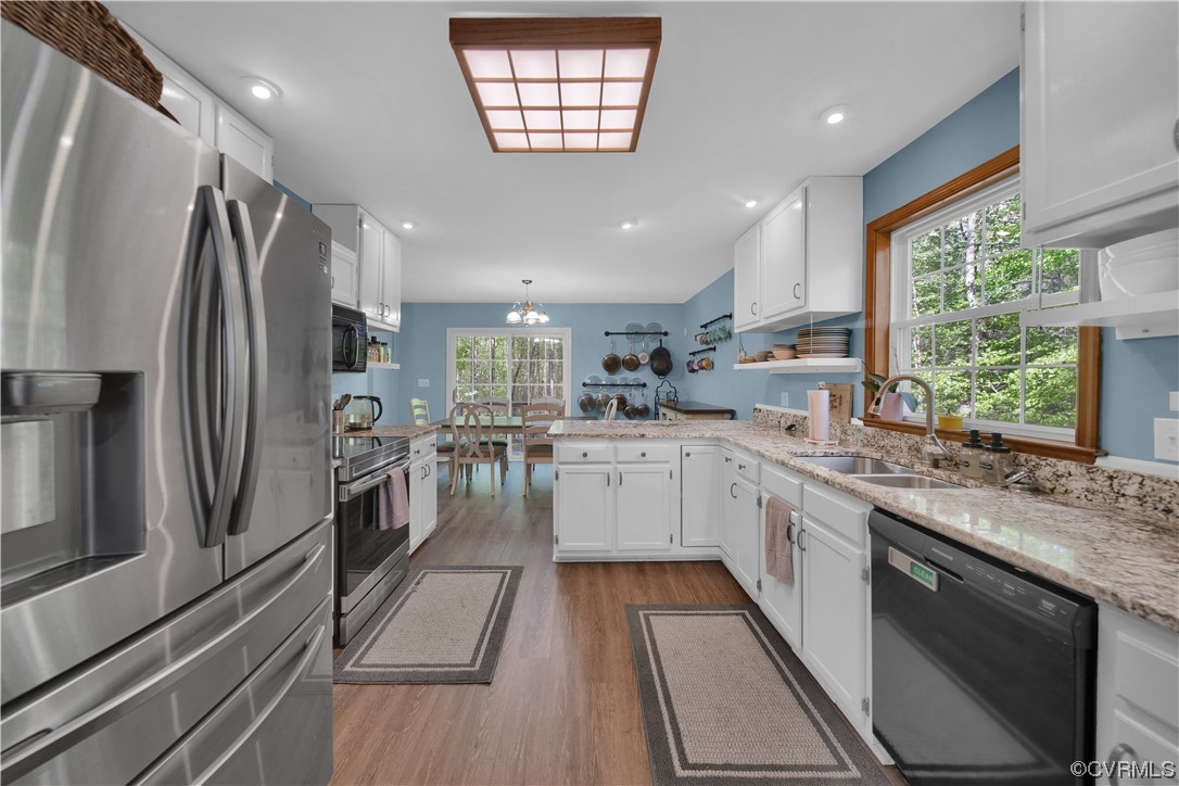 16116 Tyler Station Road Beaverdam, VA 23015 - Photo 11 of 50 a kitchen with a sink stainless steel appliances and window