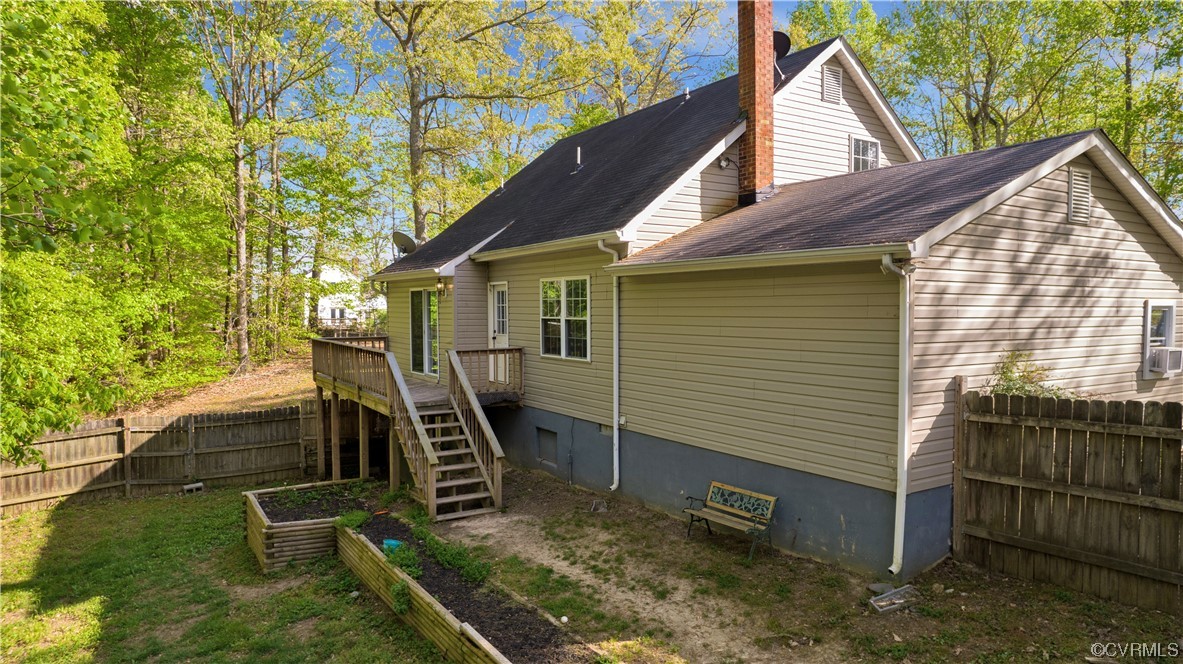 16116 Tyler Station Road Beaverdam, VA 23015 - Photo 38 of 50 a view of outdoor space and deck