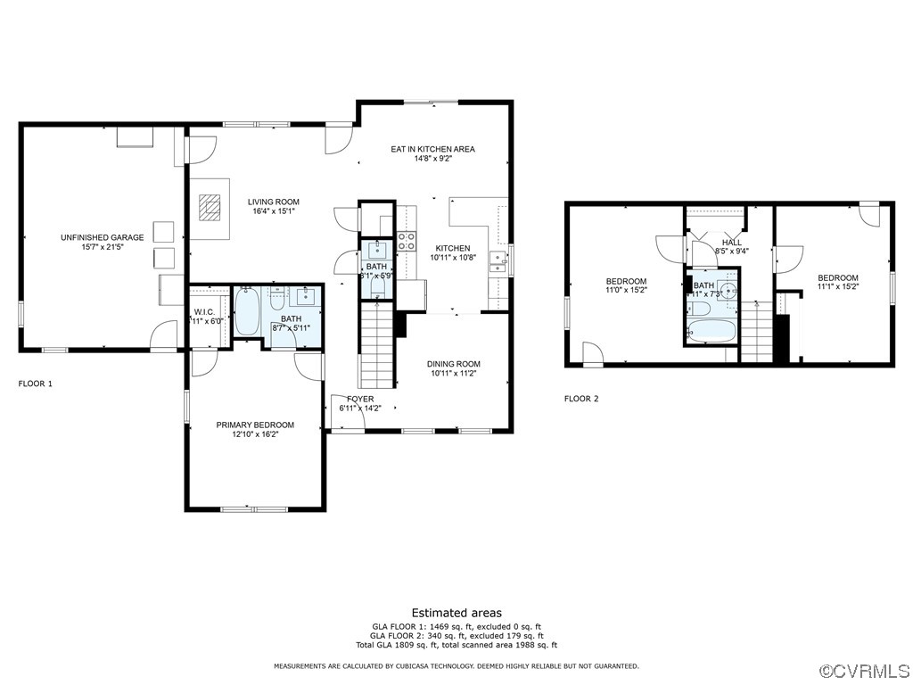 16116 Tyler Station Road Beaverdam, VA 23015 - Photo 50 of 50 a picture of a floor plan