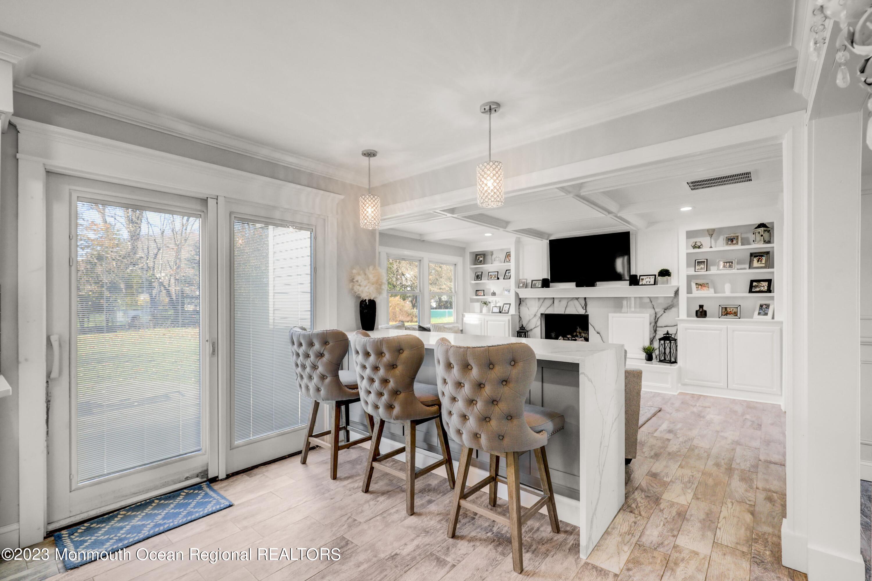 83 Kings Mountain Road Freehold, NJ 07728 - Photo 11 of 29 kitchen into den
