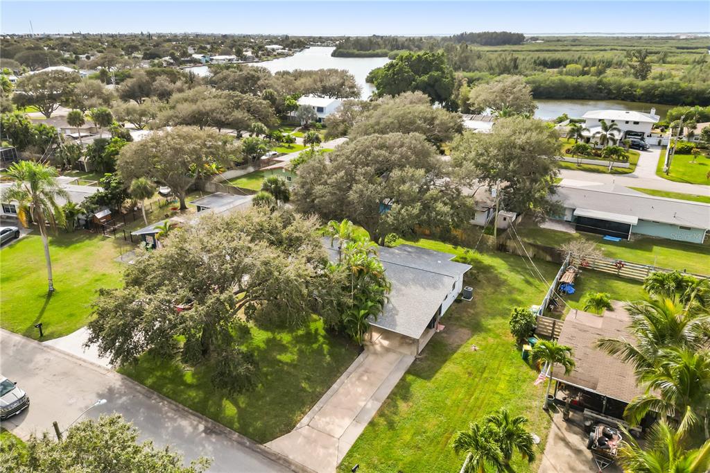 660 Java Road Cocoa Beach, FL 32931 - Photo 29 of 31 an aerial view of residential houses with outdoor space