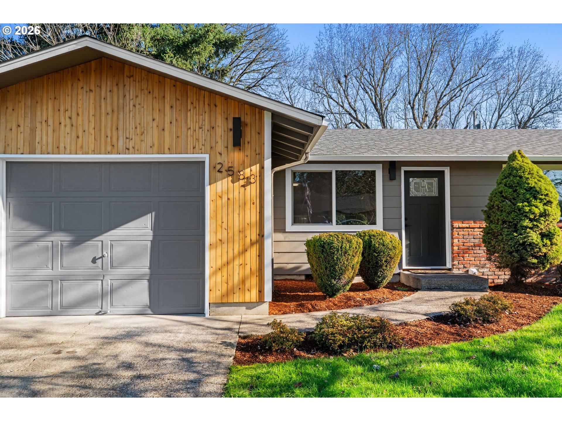 2583 Stratford Street Eugene, OR 97404 - Photo 2 of 31 a house view with a outdoor space