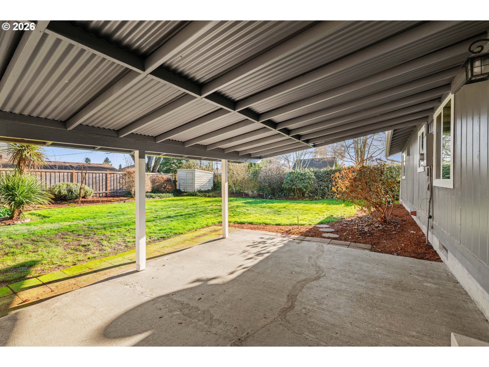 2583 Stratford Street Eugene, OR 97404 - Photo 30 of 31 a view of a backyard of a house