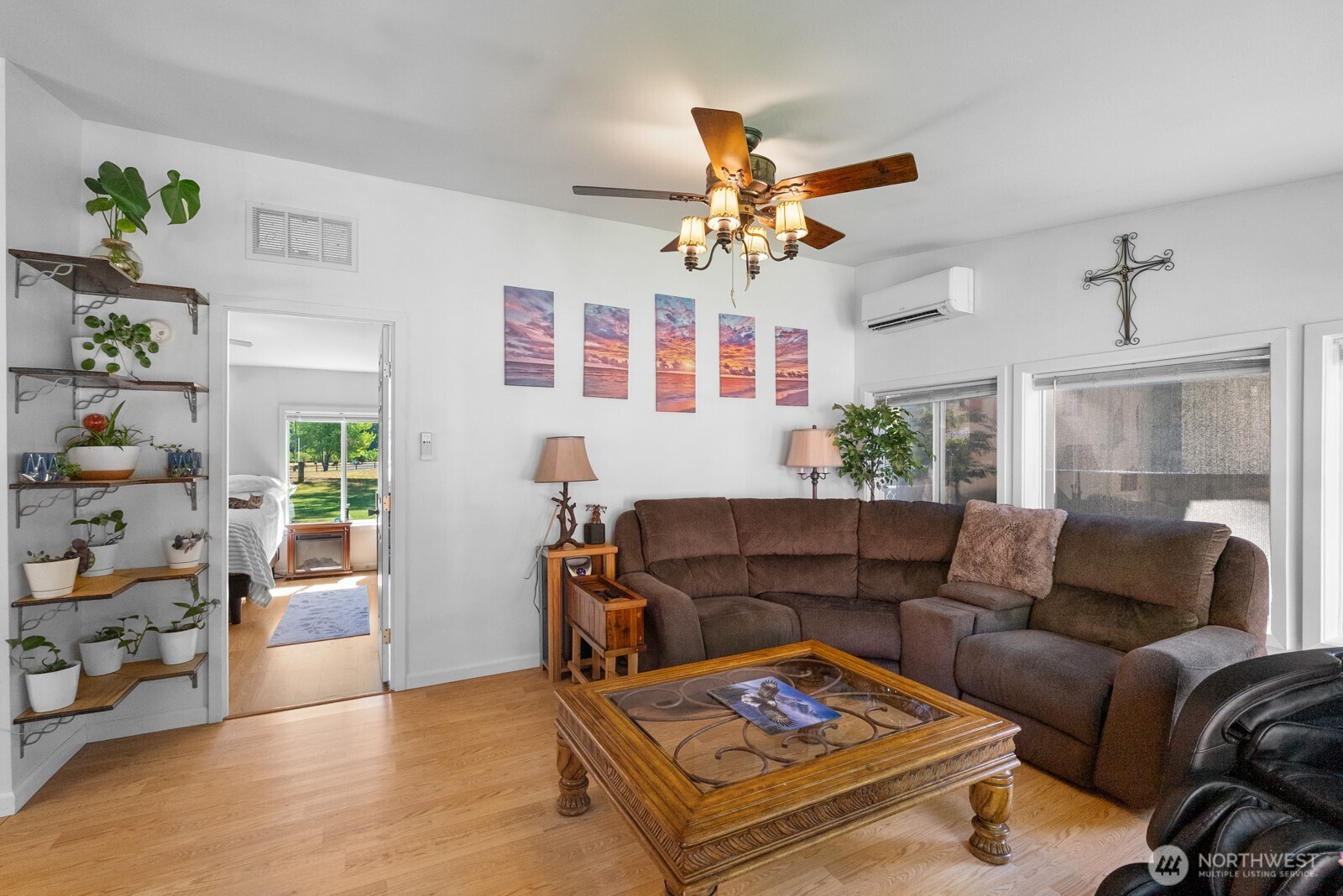 12933 Trout Farm Road Sultan, WA 98294 - Photo 13 of 38 a living room with furniture and wooden floor